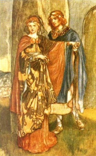 De het hof maken van Emer