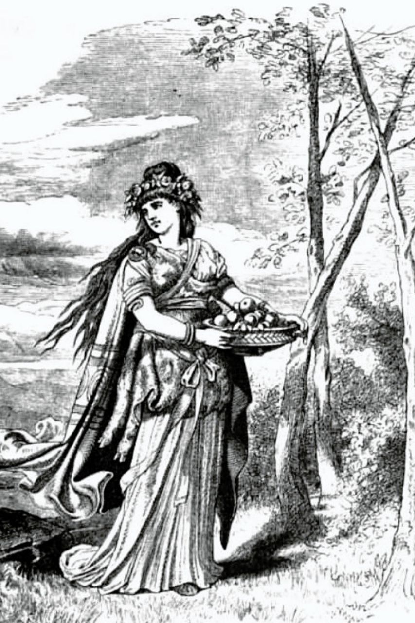 Idun, de godin van vruchtbaarheid