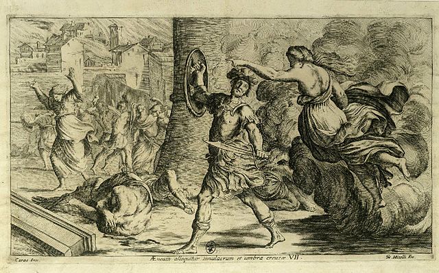 Illustratie van Creusa uit de Griekse mythologie