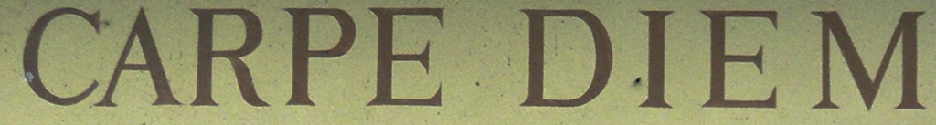 Carpe diem citaat van Horatius