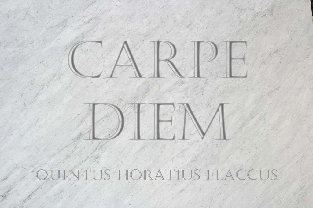 Carpe Diem - beroemde uitdrukking bedacht door Horatius