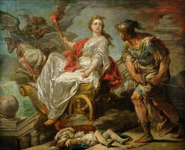 Jason en Medea door Charles Andre van Loo