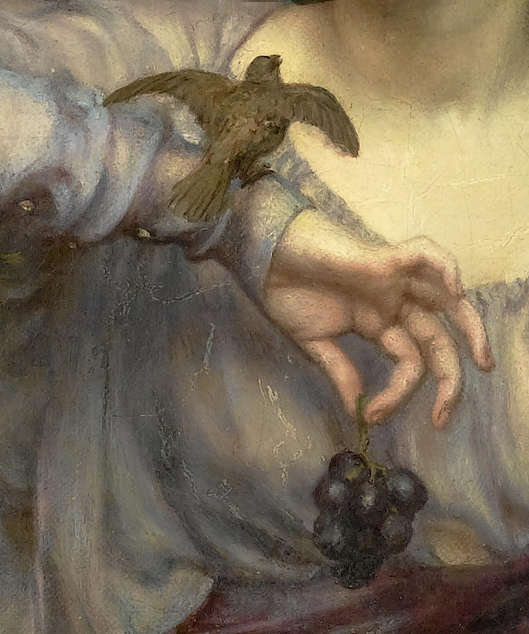 Lesbia met haar tamme mus