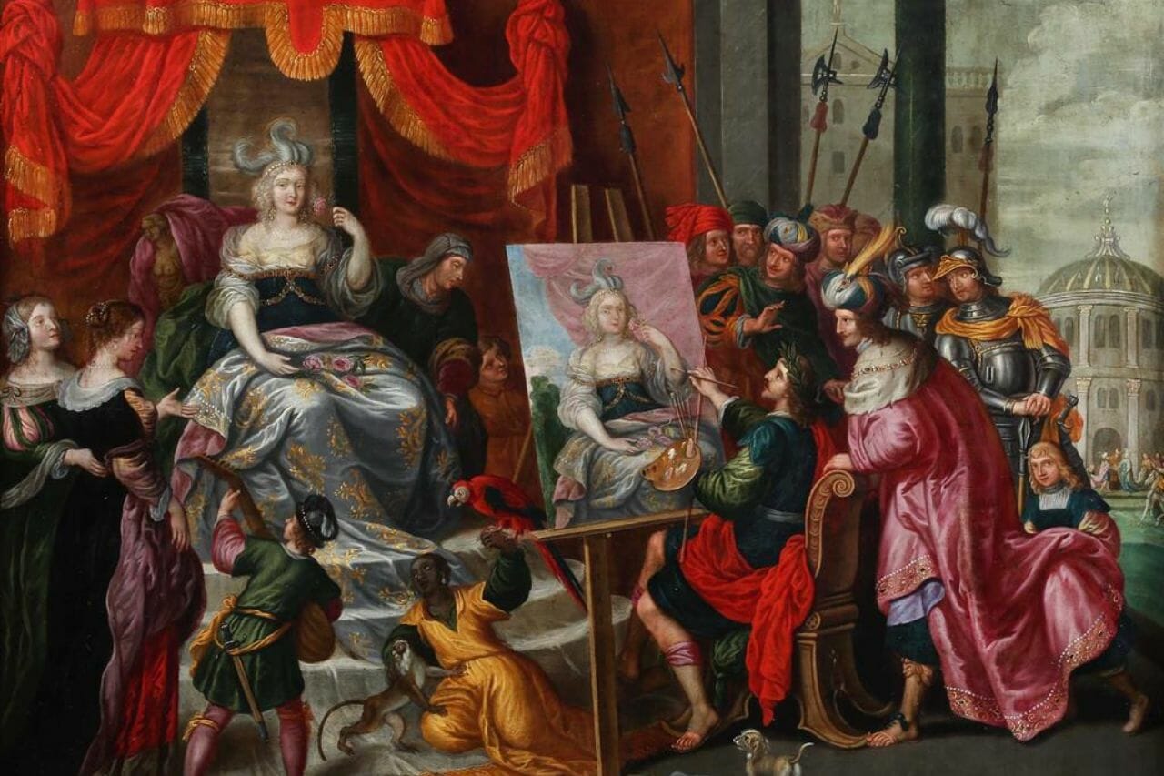 Samenvatting infographic echtgenotes van Alexander de Grote