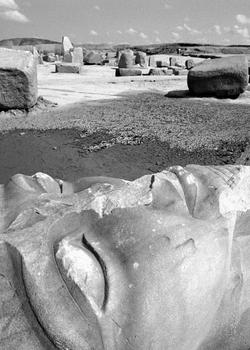 Oude stad Tanis Egypte