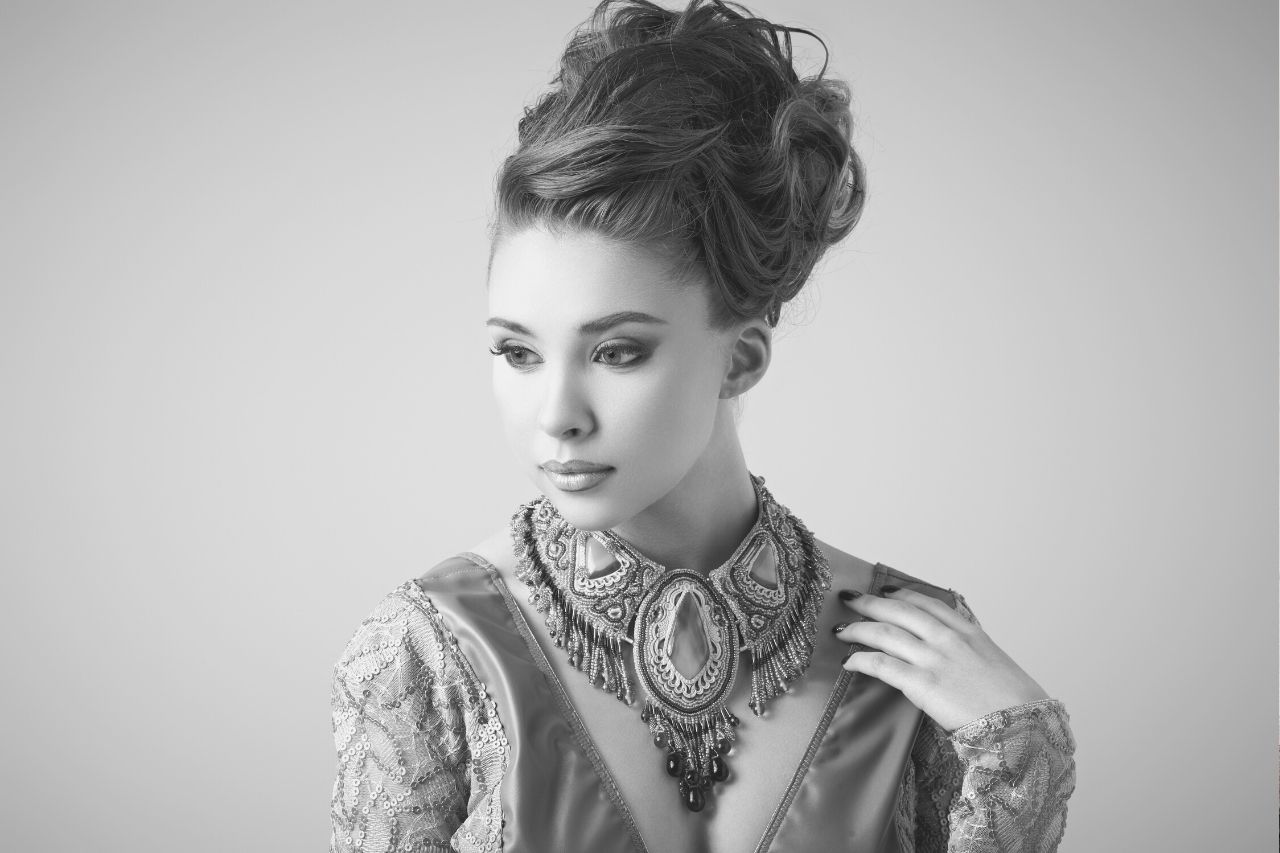 Oude Sumerische stijl sieraden kettingen