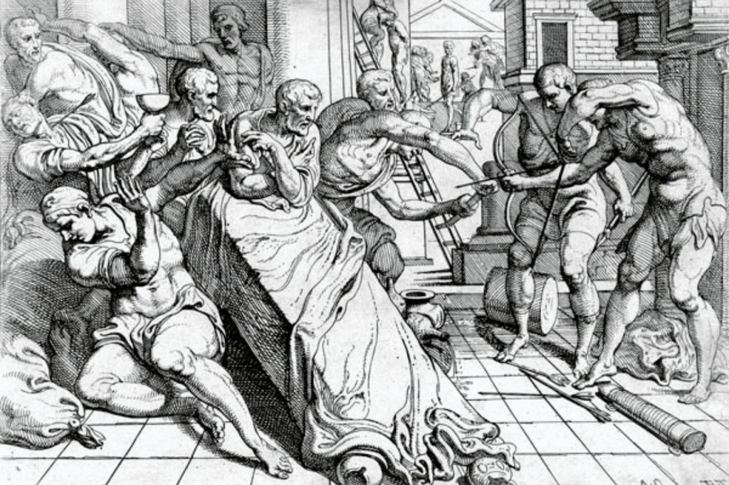 De rol van Antinous in de Odyssee - straf voor de vrijers van Penelope