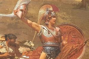 Griekse hopliet krijger