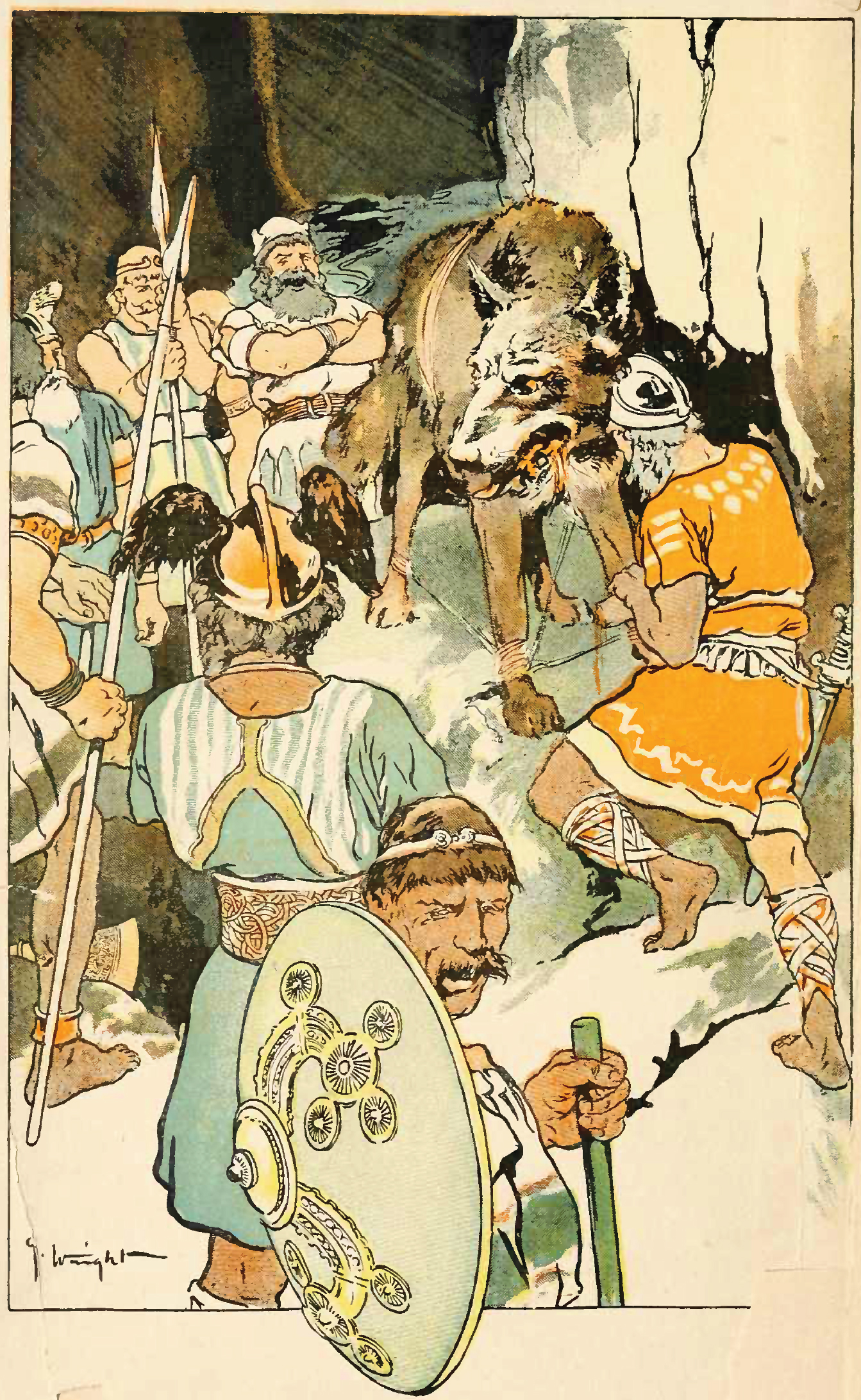 Slechte goden en reuzen uit de Noorse mythologie