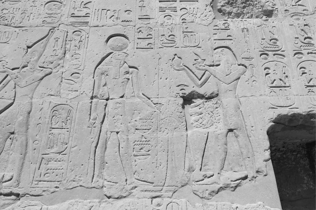 Egyptische farao Seti I