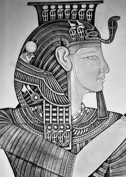 Egyptische koningin Nefertiti