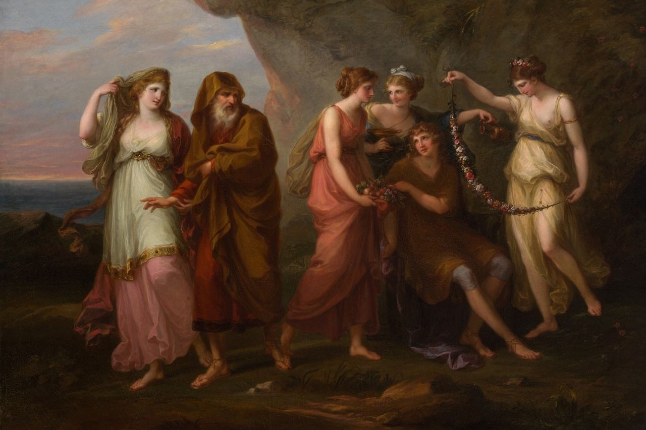 Eurymachus en de nimfen