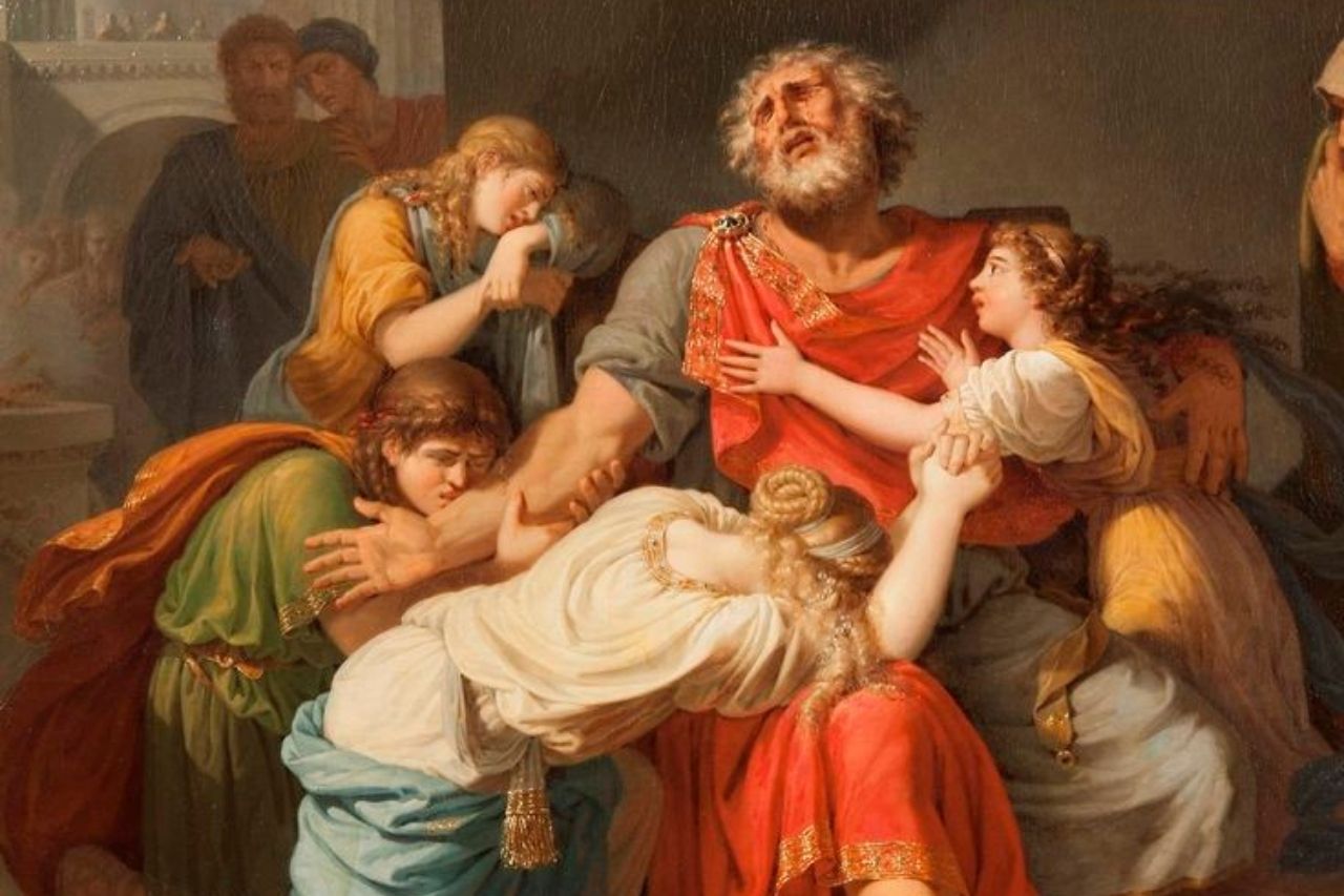 Voorbeelden van literaire stijlmiddelen in Antigone - samenvatting