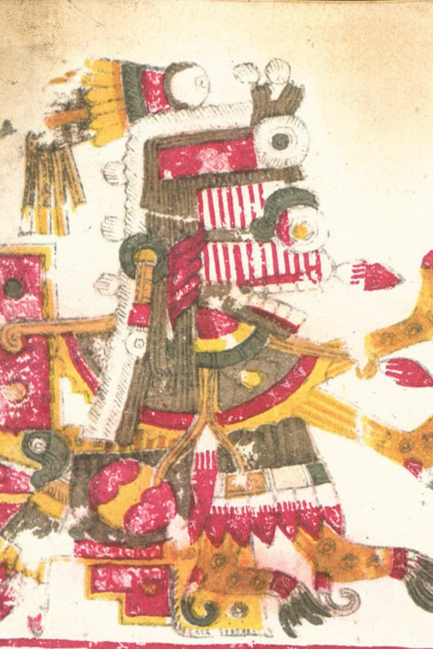 Itzpapalotl vlindergodin wie was zij