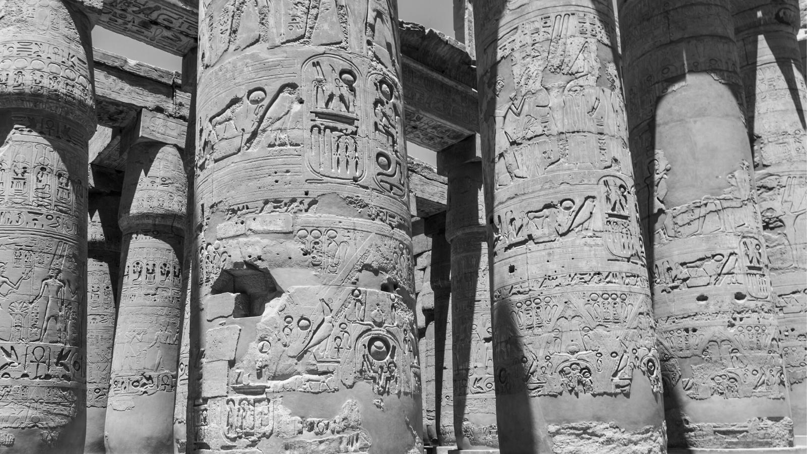 Karnak-tempel in Egypte