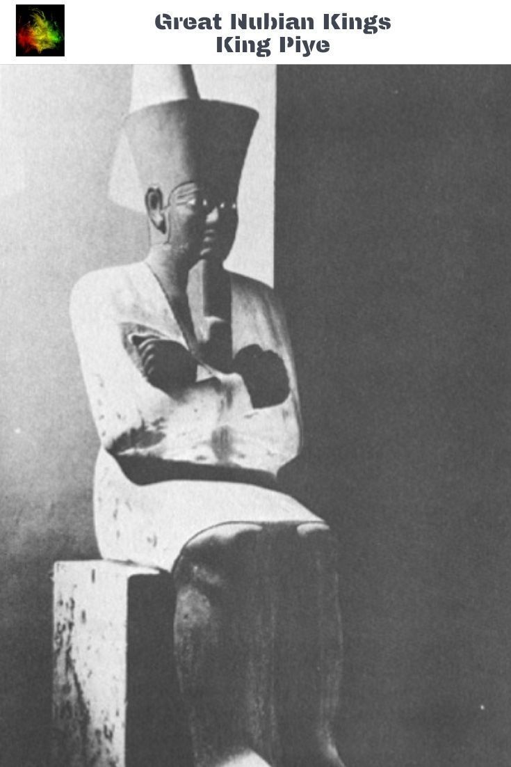 Koning Piye de grootste Nubische farao