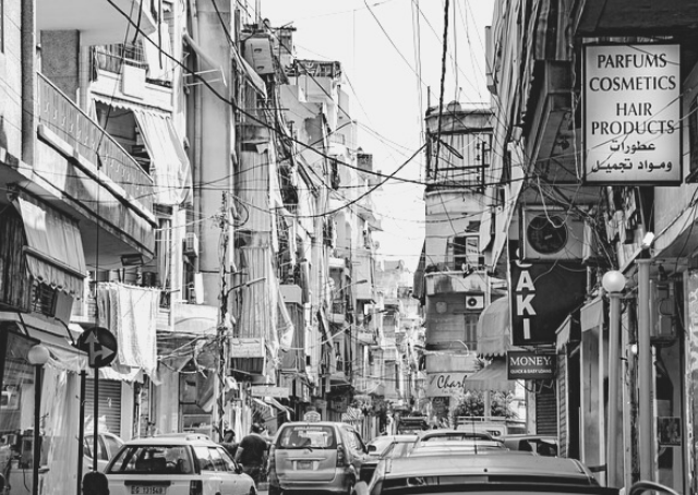 Libanese mensen in Beiroet