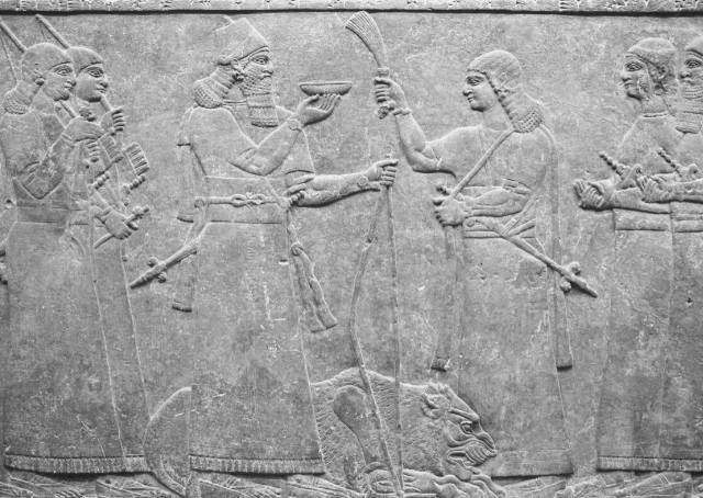 Monument van de Assyrische cultuur