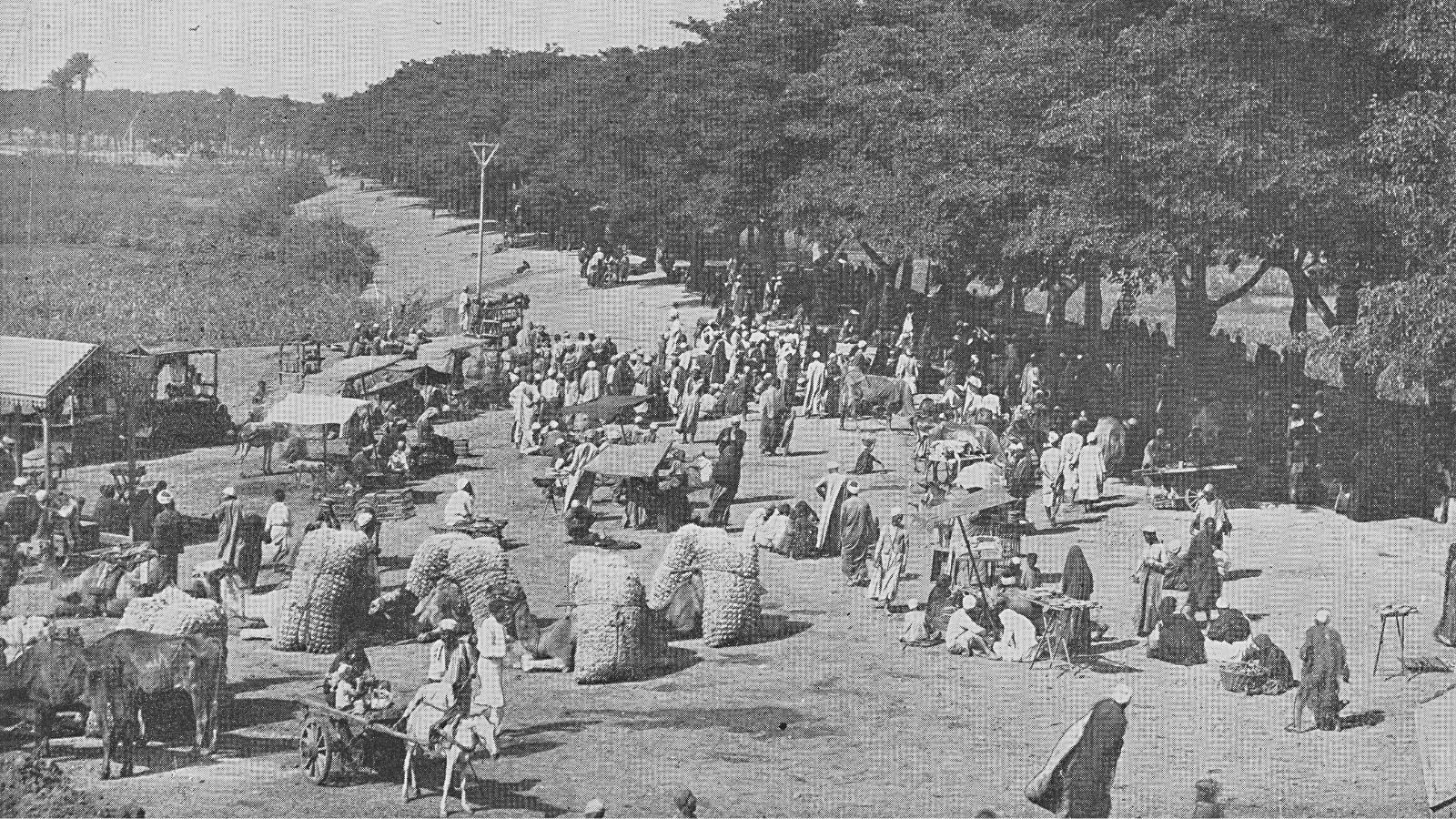 Straatmarkt in het Ottomaanse Rijk