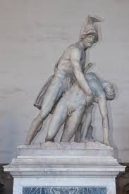 De dood van Patroclus in de Ilias