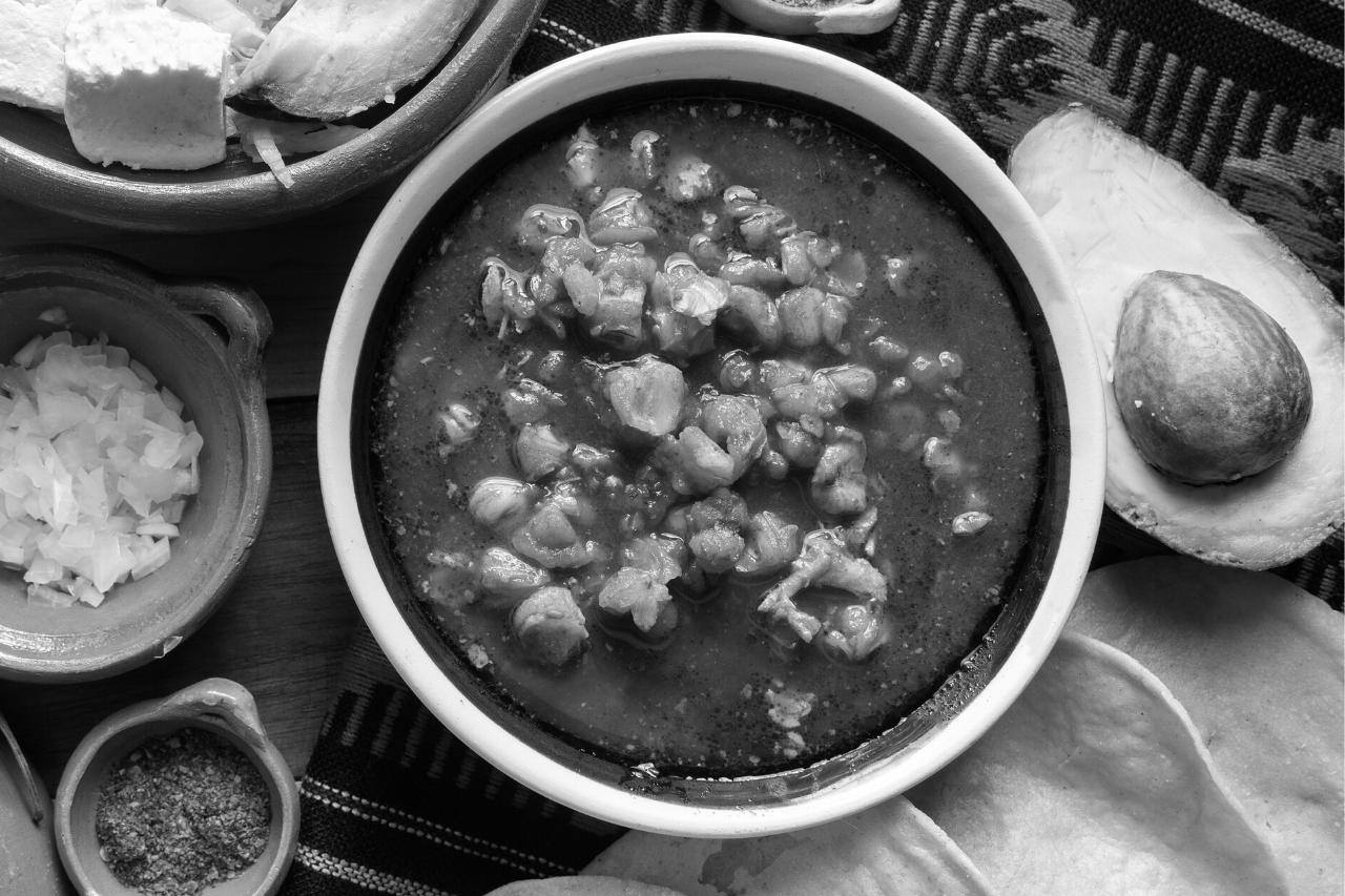 Pozole gemaakt met mensenvlees