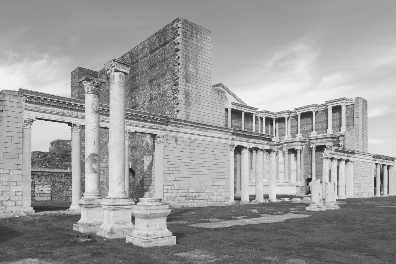 Ruïnes van een Lydische tempel