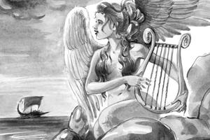 Sirenen in de Odyssee: Prachtige maar Misleidende Wezens