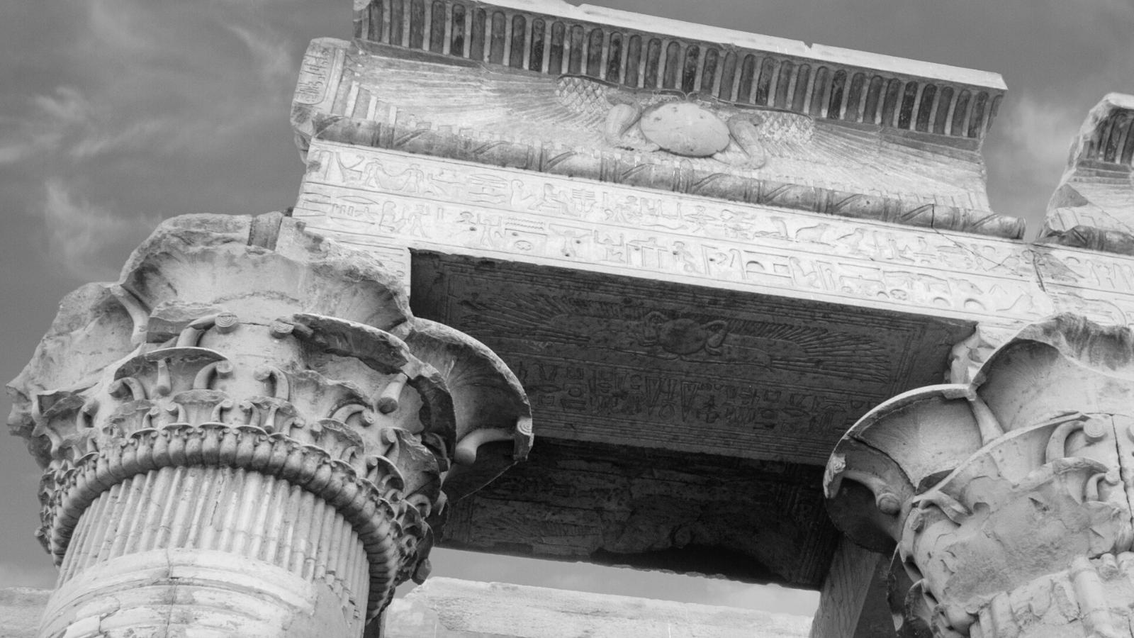 Tempel van god Sobek in Egypte