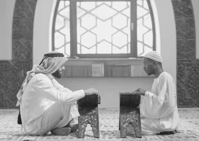 Twee volgelingen van het wahhabisme